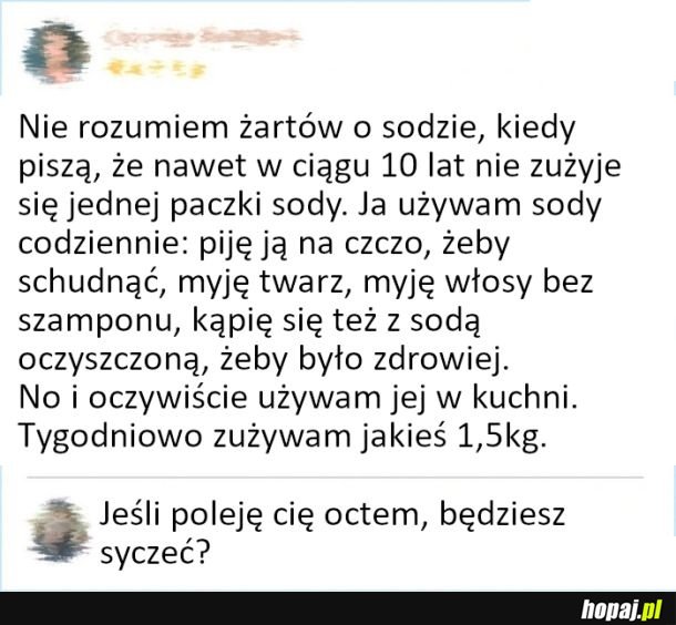Soda oczyszczona do wszystkiego