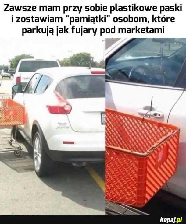 Samozwańczy bohater parkingów