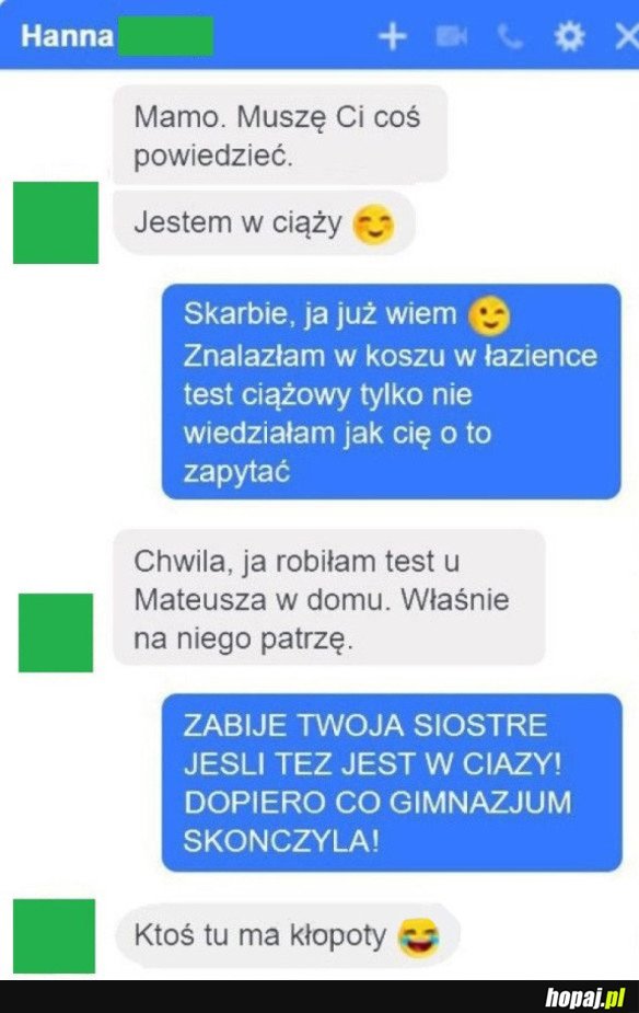 MAMO, MUSZĘ CI COŚ POWIEDZIEĆ