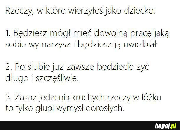 Trzy kłamstwa