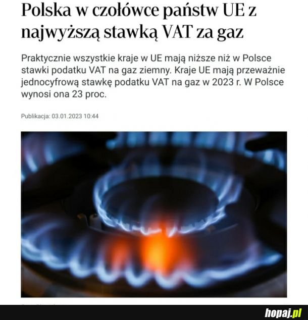 VAT na gaz