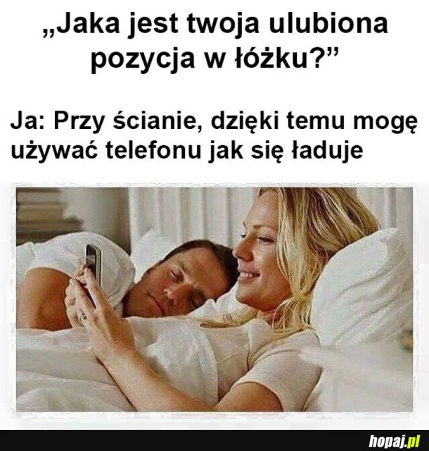 ULUBIONA POZYCJA W ŁÓŻKU