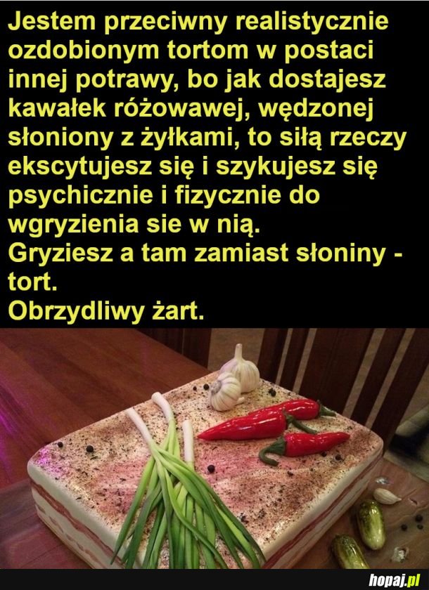 Niesmaczny żart