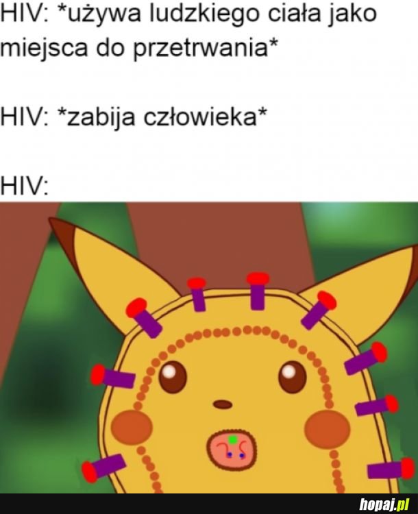 HIV popier oliło