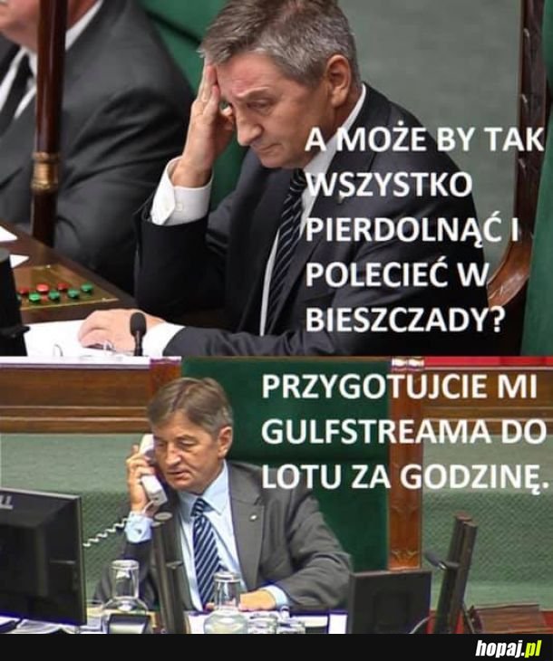  Czarne chmury nad marszałkiem