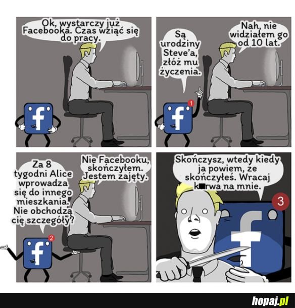 Facebook może być groźny