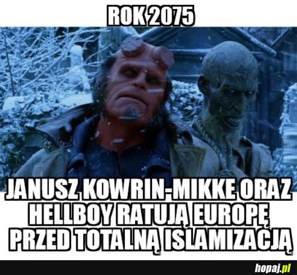 JANUSZ Z HELLBOY'EM RATUJĄ