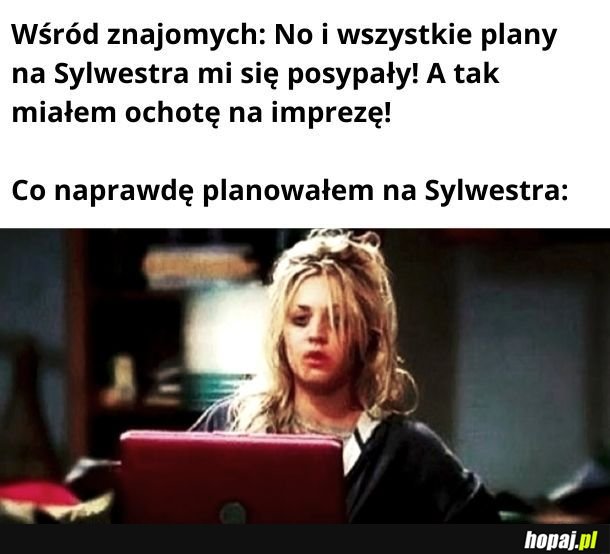 Plany na Sylwestra