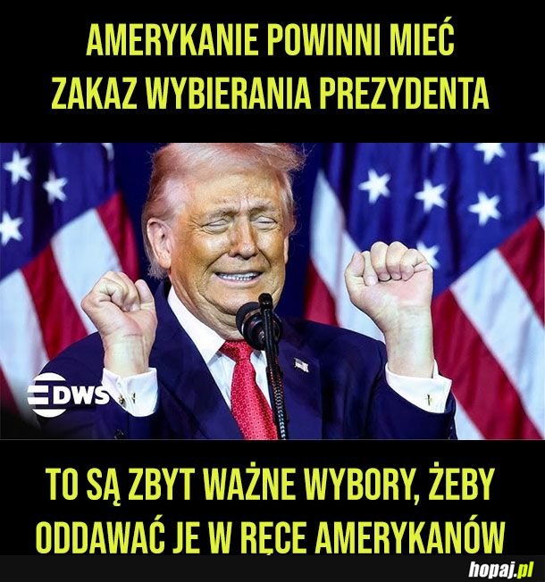 To powinny być ogólnoświatowe wybory