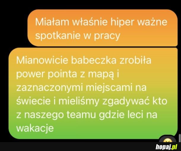 Ważny meeting