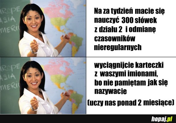 TYPOWY NAUCZYCIEL JĘZYKÓW OBCYCH