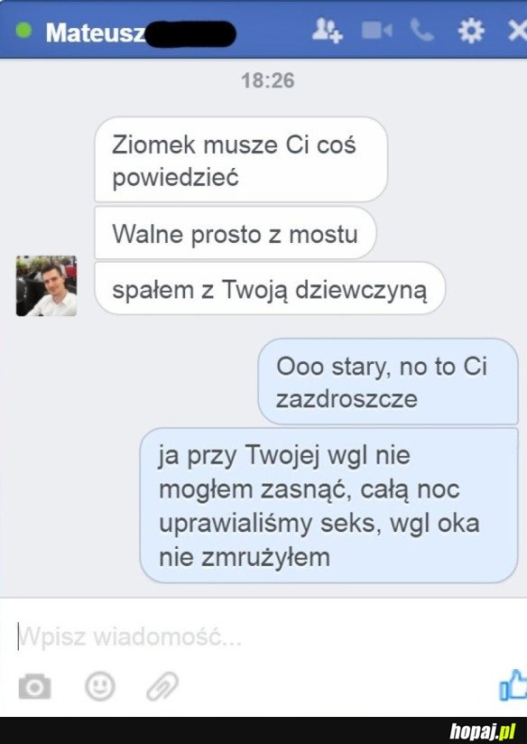 SPAŁEM Z TWOJĄ DZIEWCZYNĄ