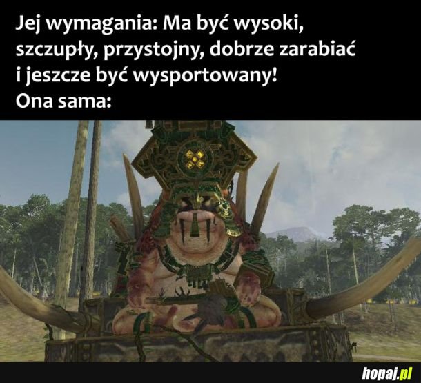 Jej wymagania