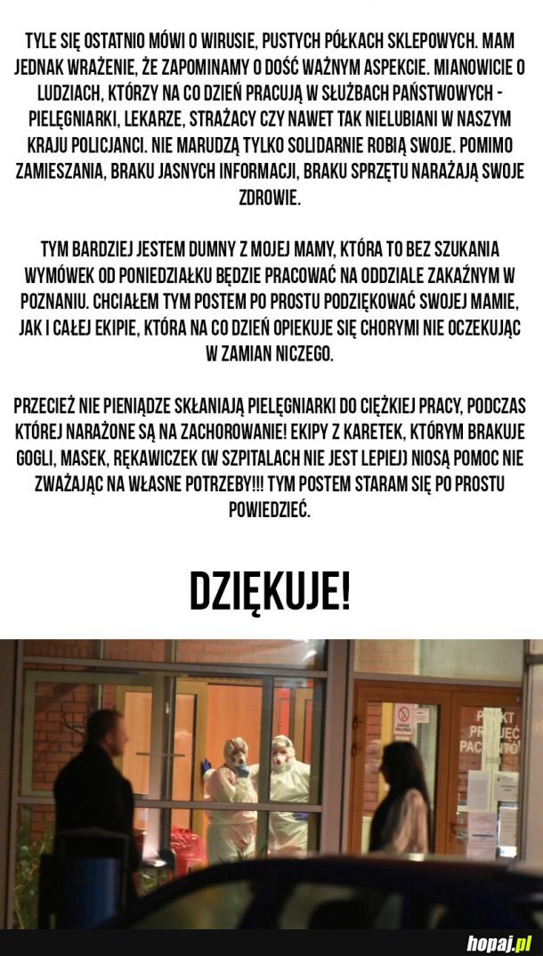 Dziękuję