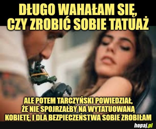 Tatuaż. 