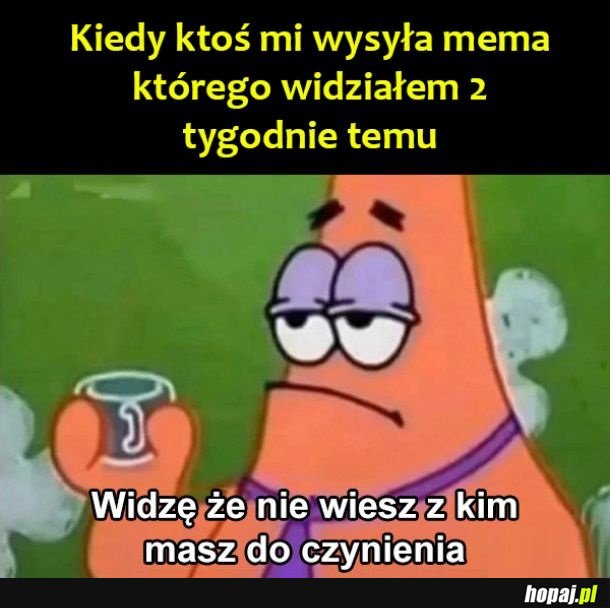 Zejdź sprzed mego oblicza