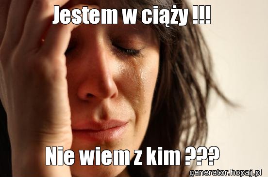 Jestem w ciąży !!!