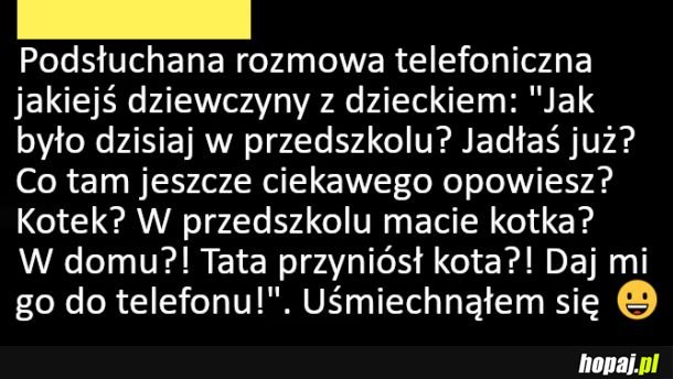 Podsłuchana rozmowa telefoniczna