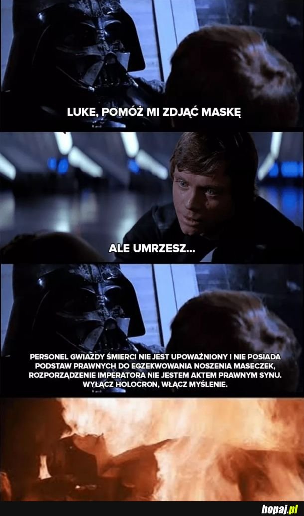 Noszenie maski