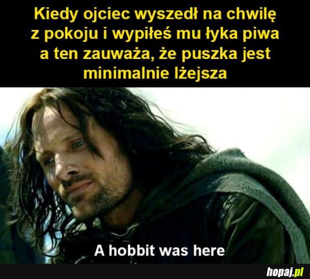 Łyk piwa