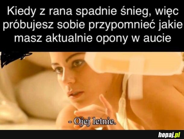 Opony w aucie