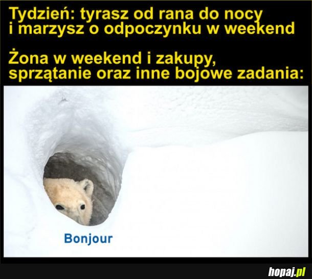 Plany na weekend