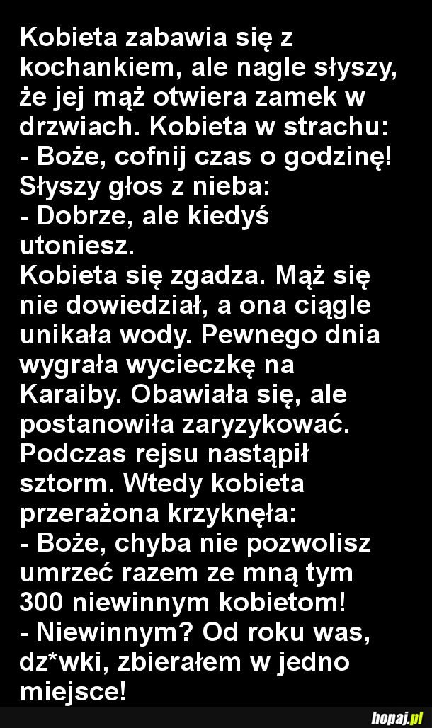 Kobieta zabawia się z kochankiem...