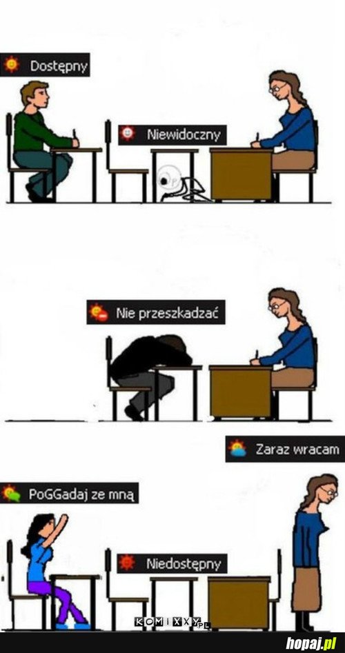 Różne stany