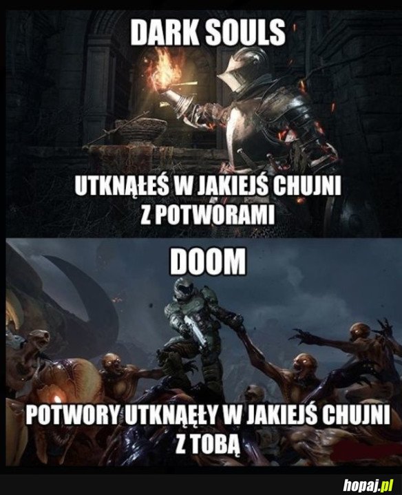 DARK SOULS KONTRA DOOM