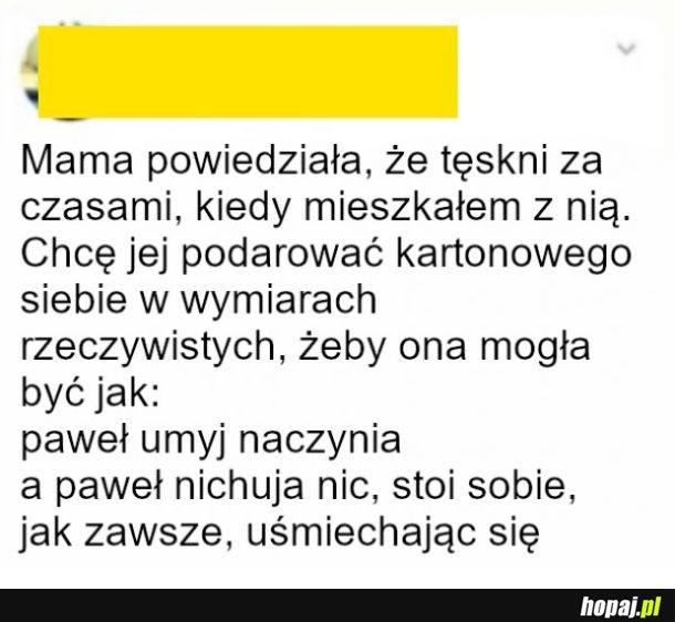 Stęskniona mama