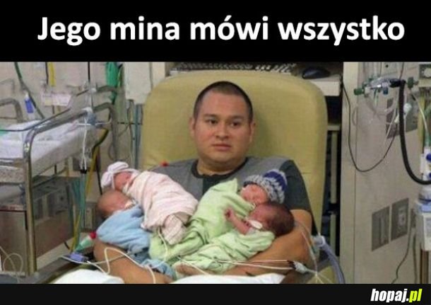 Jego mina