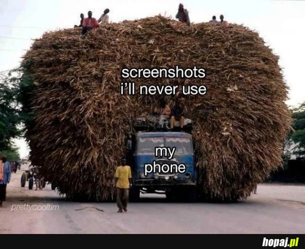 Dobrze, że mam dużo pamięci w telefonie