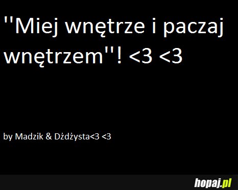 Z serii paczania :P