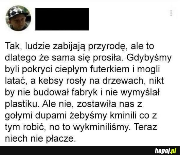 Sama sie prosiła