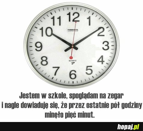 Znacie to uczucie?