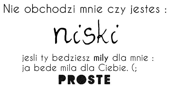 Nie obchodzi mnie czy jesteś...