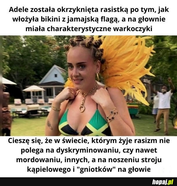 Adele rasistką