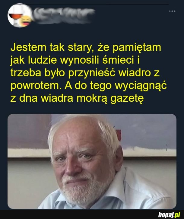 Fuj i do tego te osy w kontenerze ble
