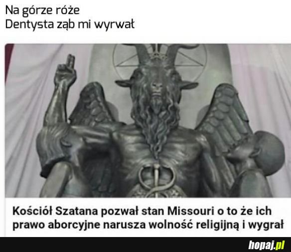 To w końcu też religia, nie