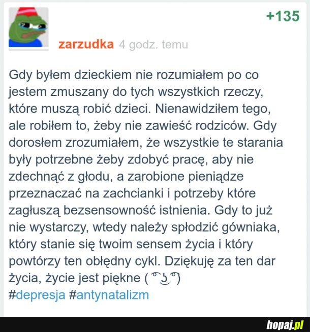 Ten cenny dar życia