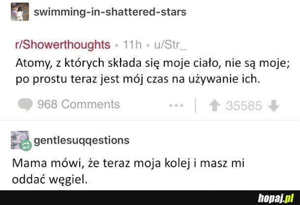 Teraz moja kolej!