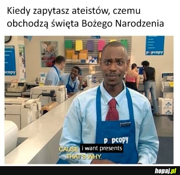 Każdy lubi prezenty