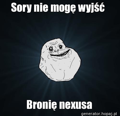 Sory nie mogę wyjść 