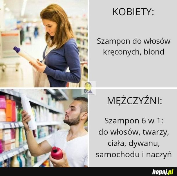 Szampon dla mężczyzn 