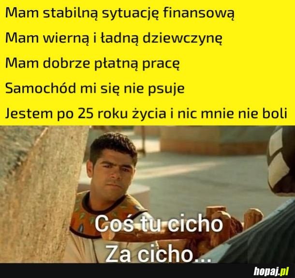 Coś nie tak