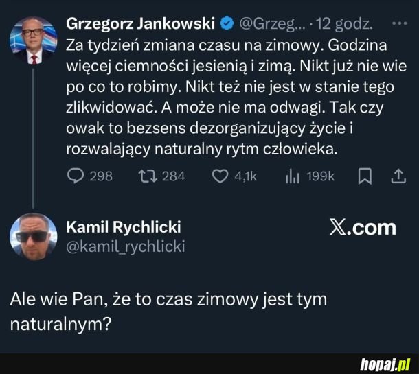Czas zimowy