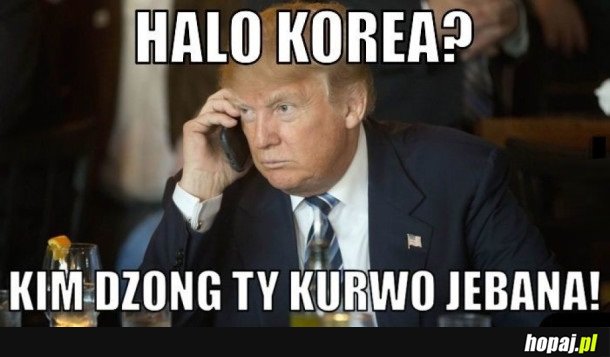 TRUM DZWONI DO KIMA