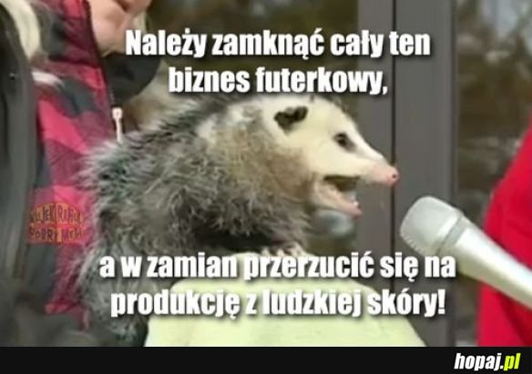 Opos przemówił