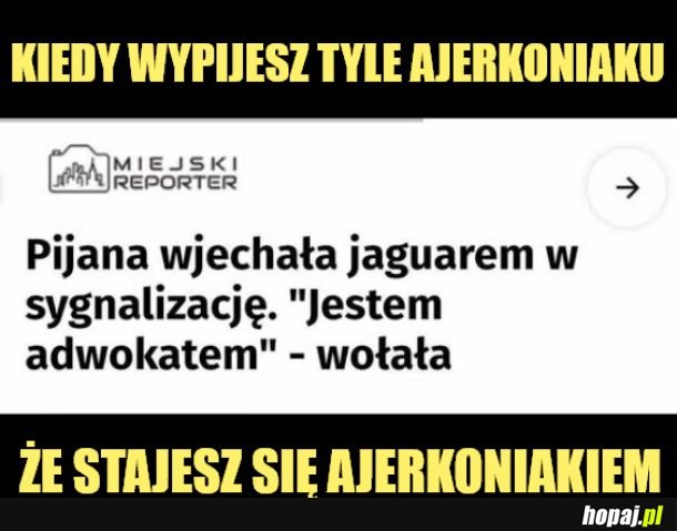 Ajerkoniak.