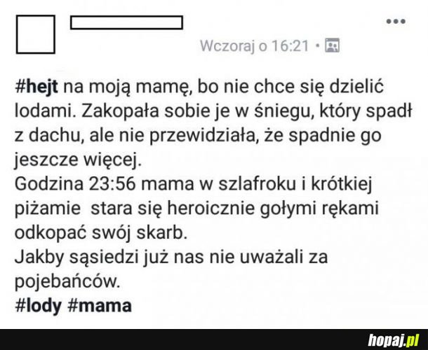 Hejt na mamę